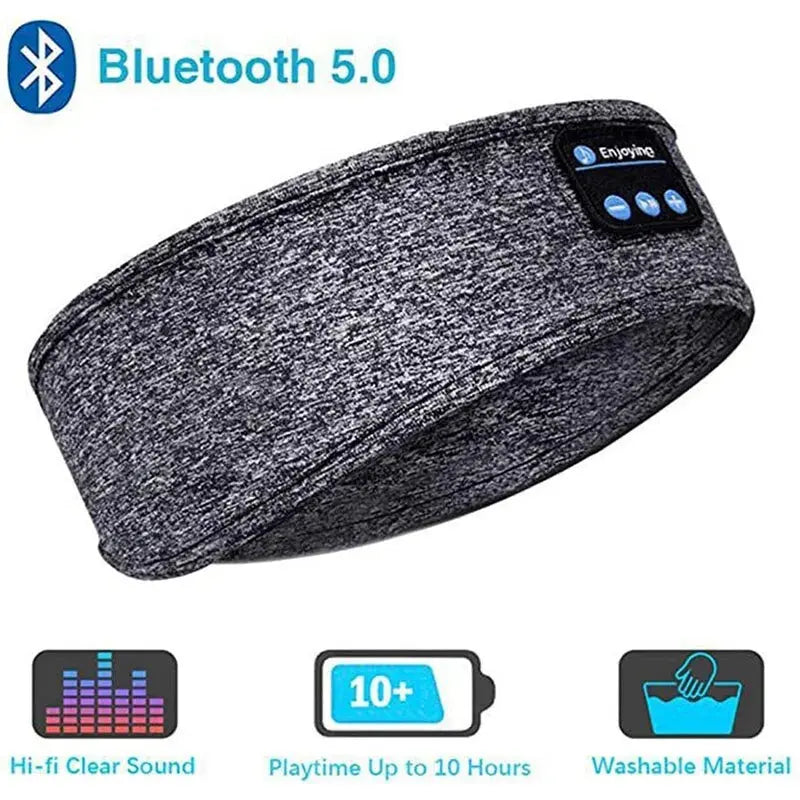 Wireless Sleep Headband – Comfort & Great Sound, 10-Hour Battery