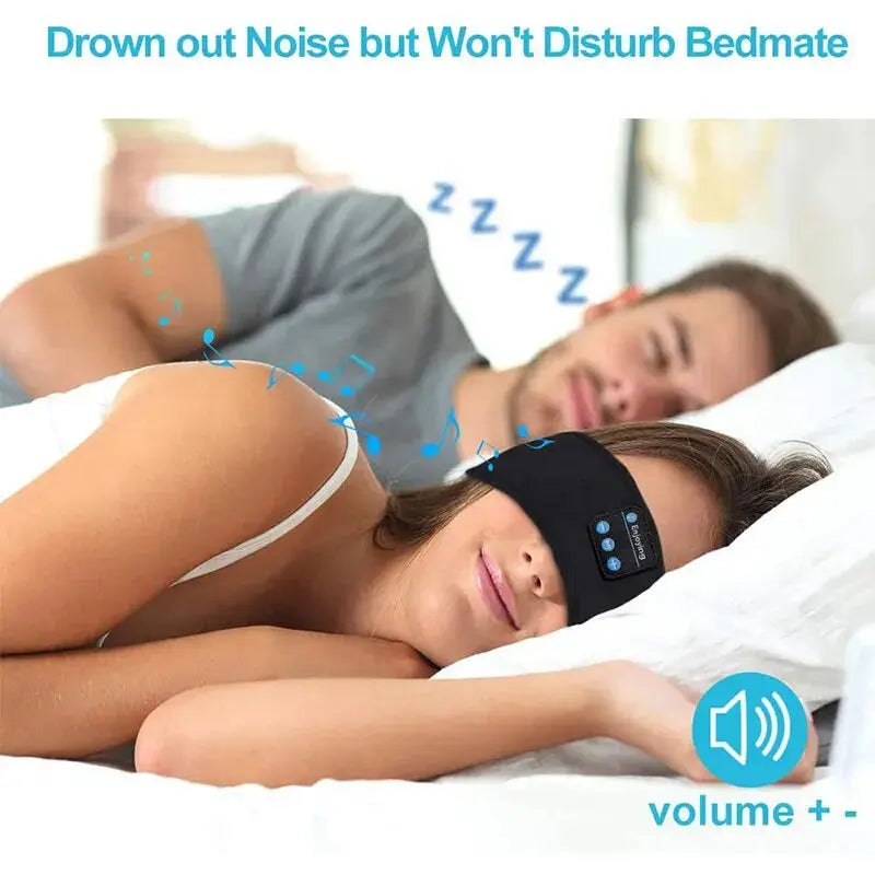 Wireless Sleep Headband – Comfort & Great Sound, 10-Hour Battery
