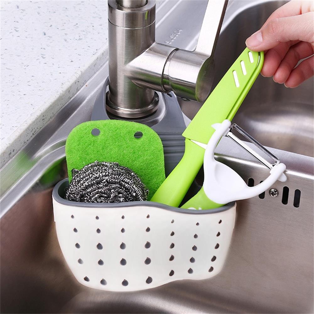 Silicone Sink Draining Hanging Bag pack of 2