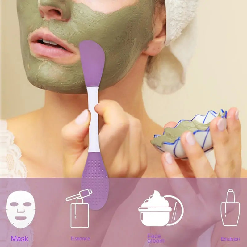 Double-Head Silicone Facial Mask Applicator (pack of 2)