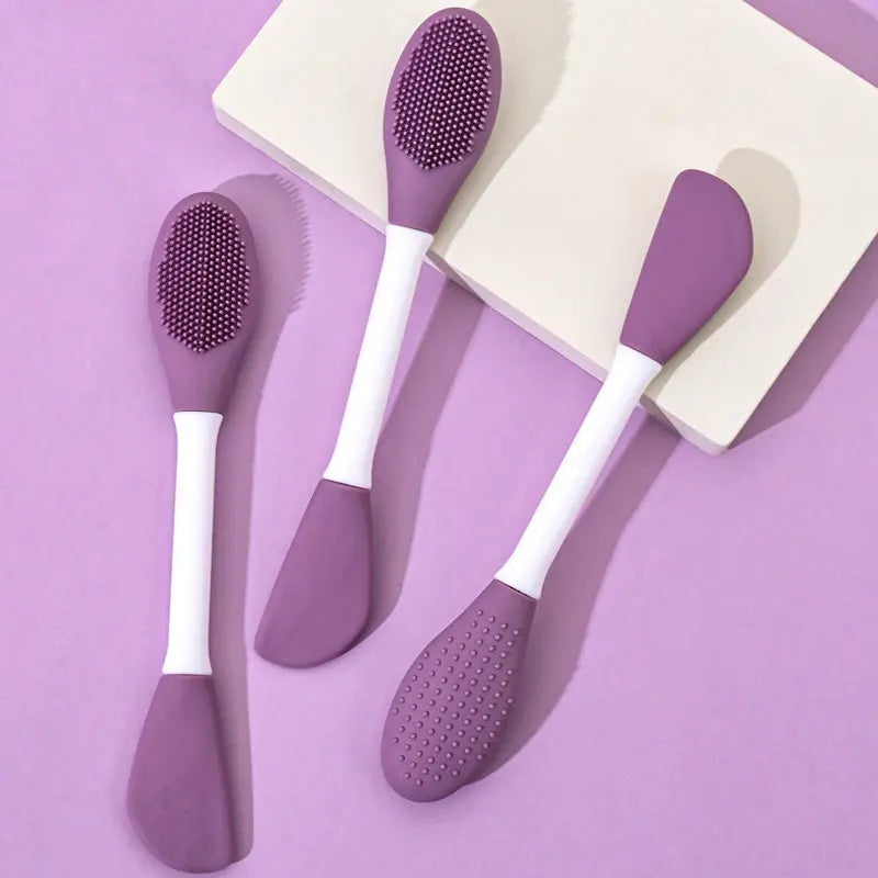 Double-Head Silicone Facial Mask Applicator (pack of 2)