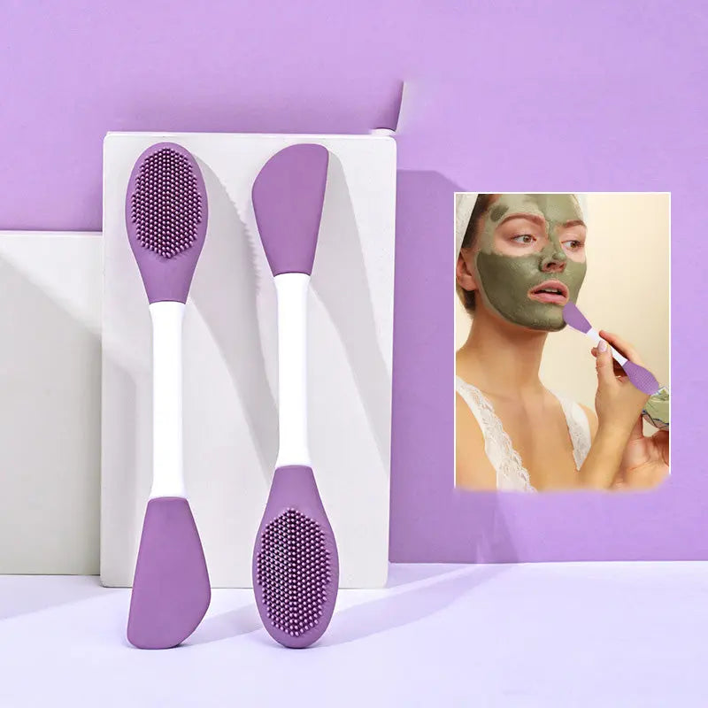 Double-Head Silicone Facial Mask Applicator (pack of 2)