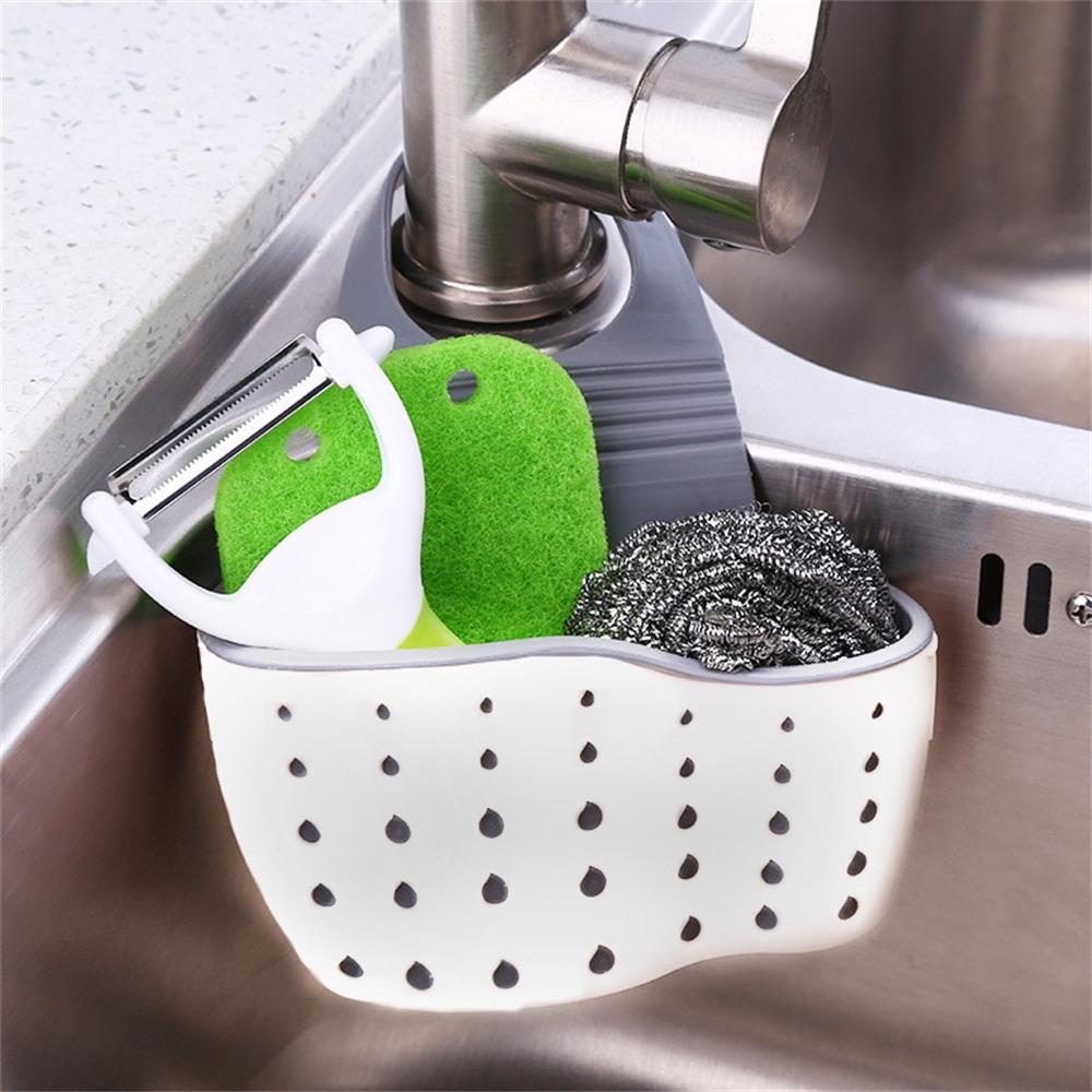 Silicone Sink Draining Hanging Bag pack of 2
