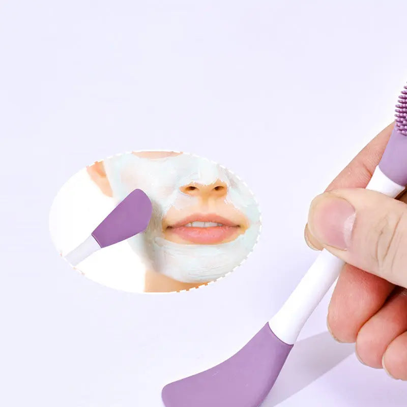 Double-Head Silicone Facial Mask Applicator (pack of 2)