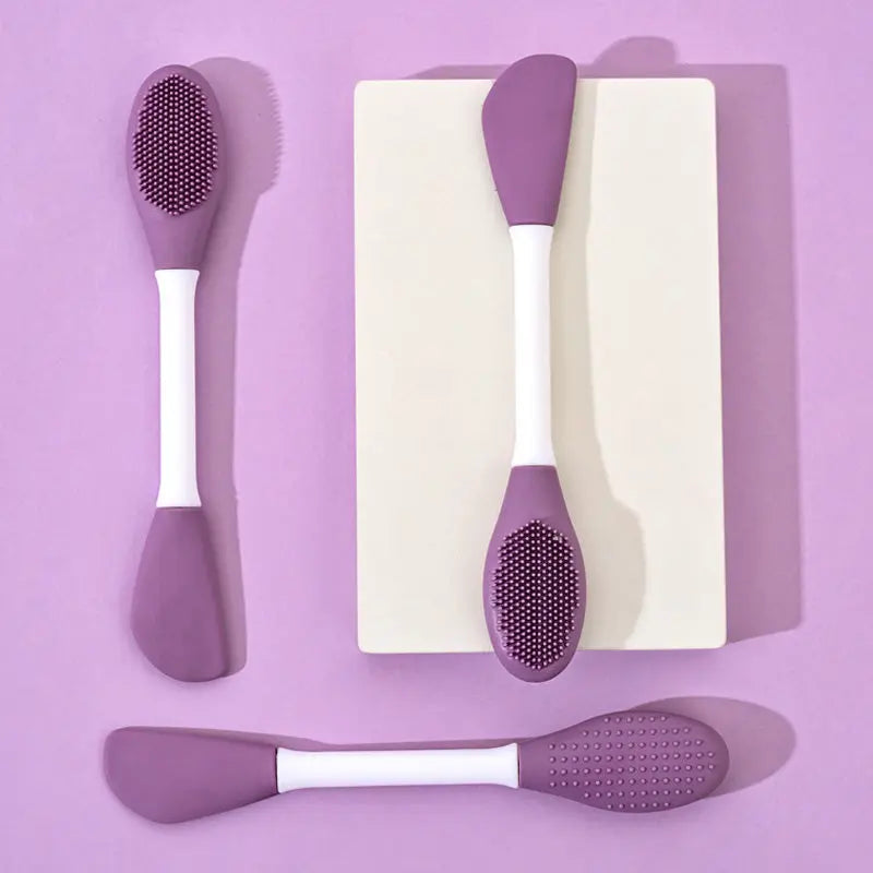 Double-Head Silicone Facial Mask Applicator (pack of 2)