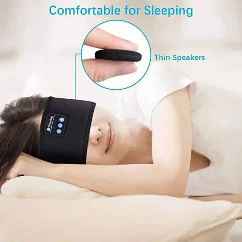Wireless Sleep Headband – Comfort & Great Sound, 10-Hour Battery