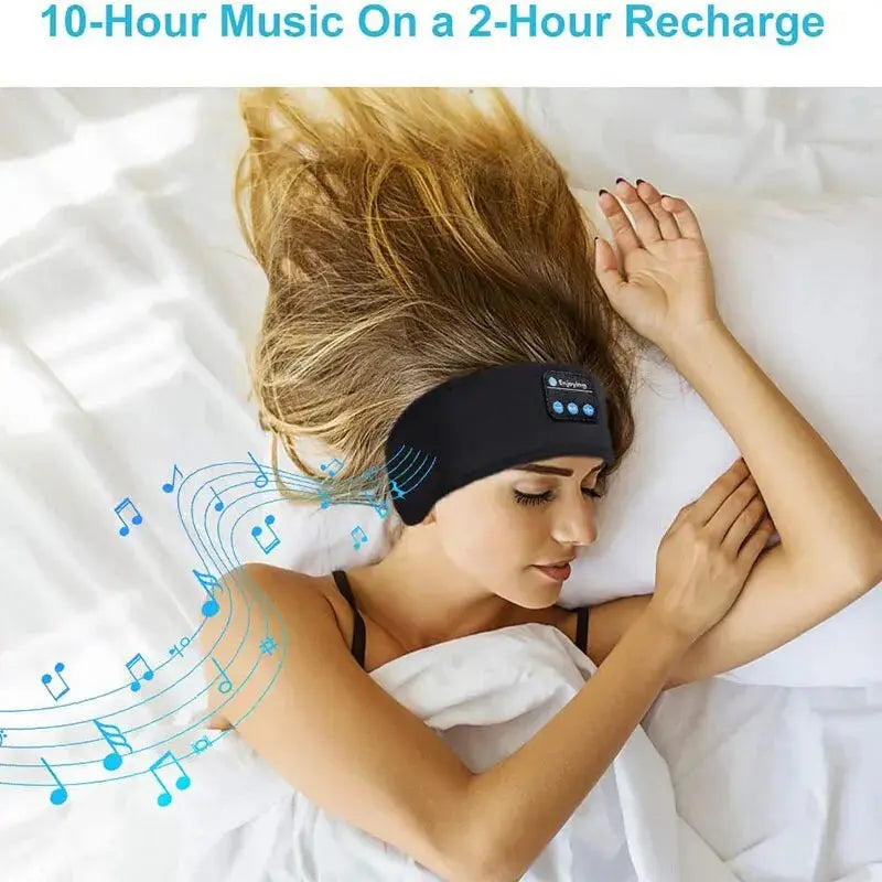 Wireless Sleep Headband – Comfort & Great Sound, 10-Hour Battery
