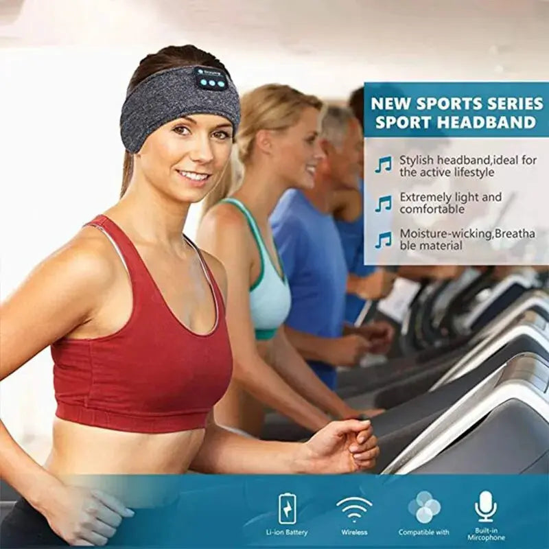 Wireless Sleep Headband – Comfort & Great Sound, 10-Hour Battery