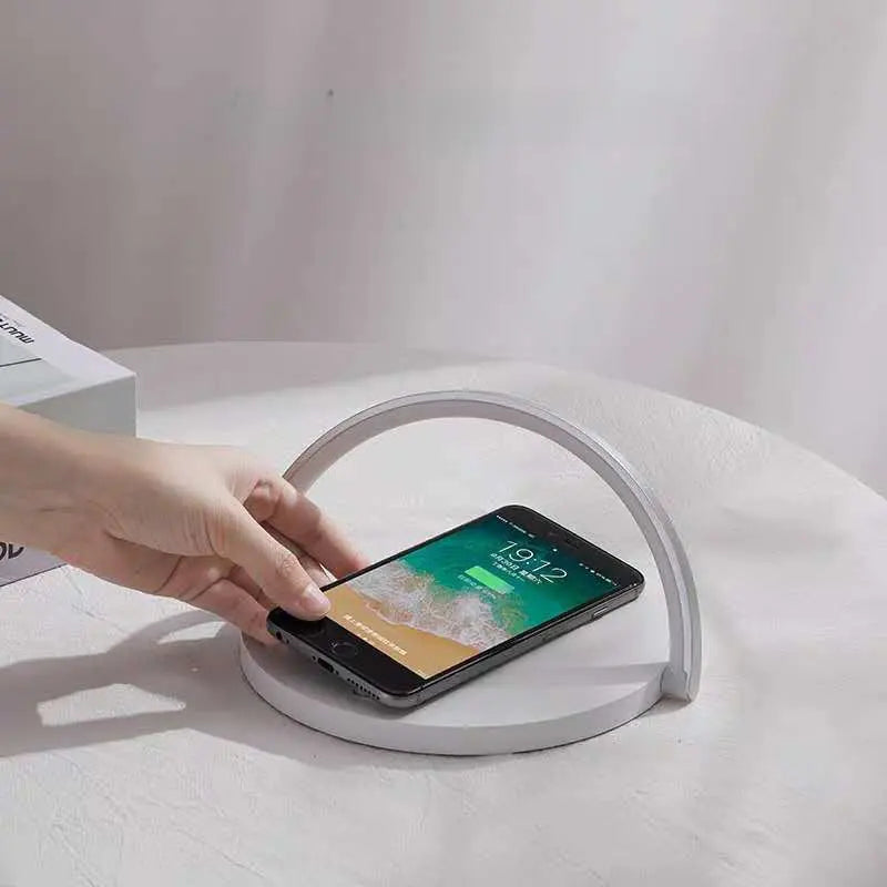 Wireless Charging Dock - 10W Fast Charger for Home & Desktop