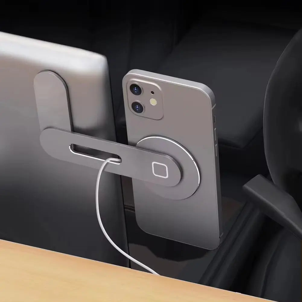 Laptop Phone Stand - Magnetic Folding Holder with 15W Fast Charger
